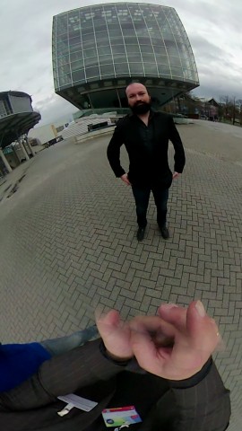 Bild von der Cebit 2017 (Foto: Yoho VR)